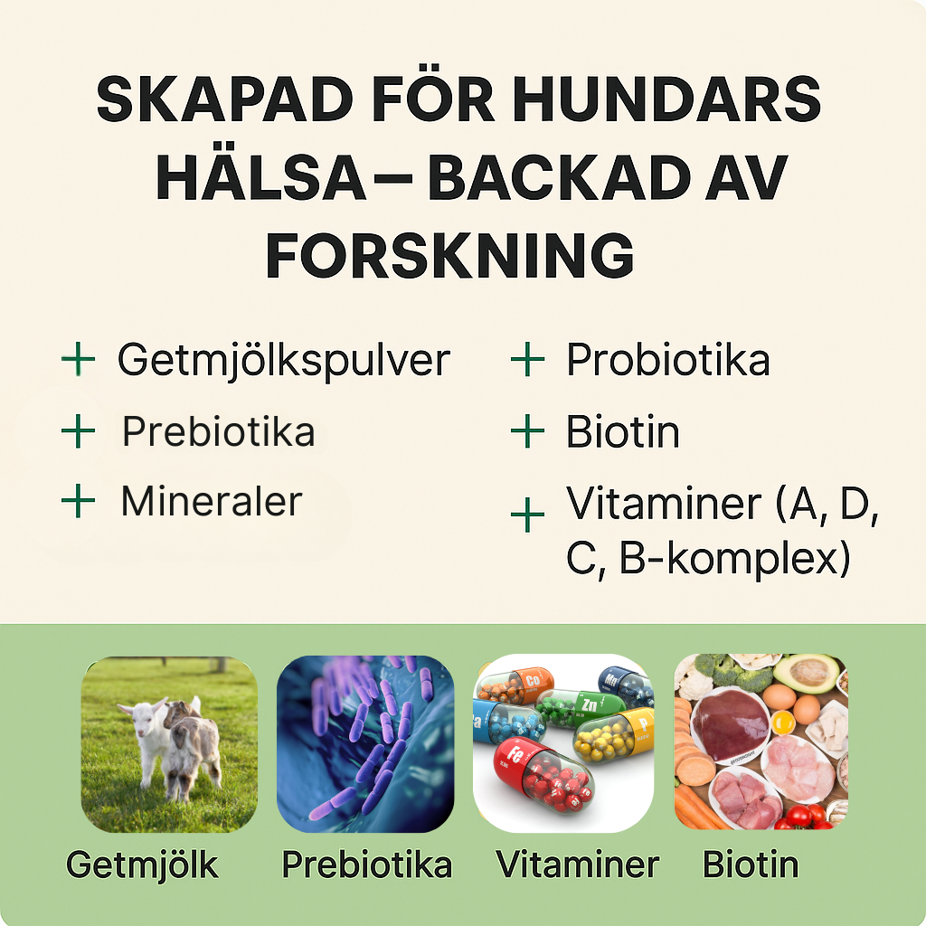 Dogestive™ – Dagligt tillskott för en gladare och friskare hund